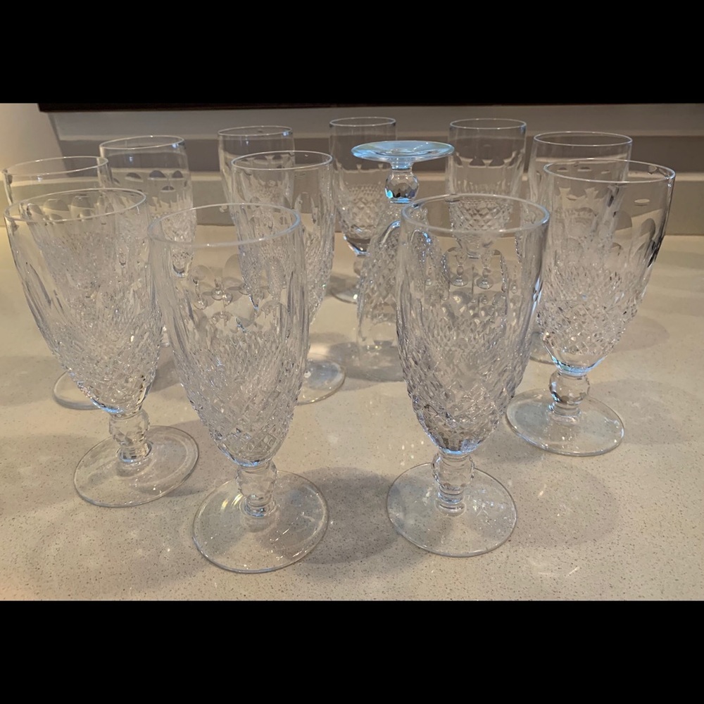 Waterford crystal Colleen champagne flute
